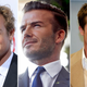 Simon Baker (Jason Merritt/Getty Images); David Beckham (AFP/Getty Images); Brad Pitt (Patrick Hertzog/Getty Images)